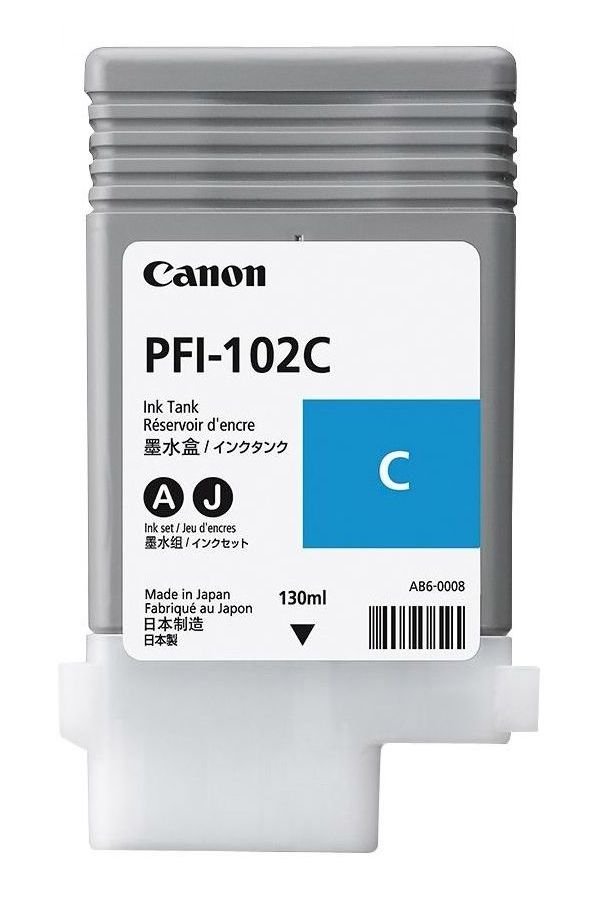 CANON PFI-102C Cyan Ink Cartridge